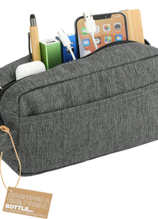 Vila Recycled Dopp Kit Pouch - Graphite | PromoEO