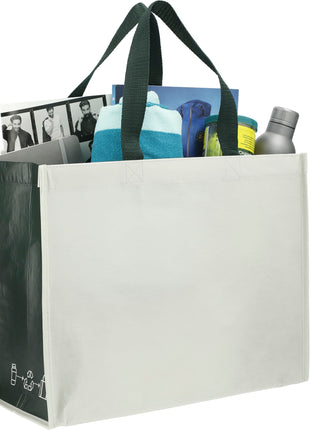 RPET Laminated Matte Shopper Tote