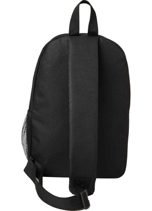 Barton Recycled Sling Backpack - Black | PromoEO