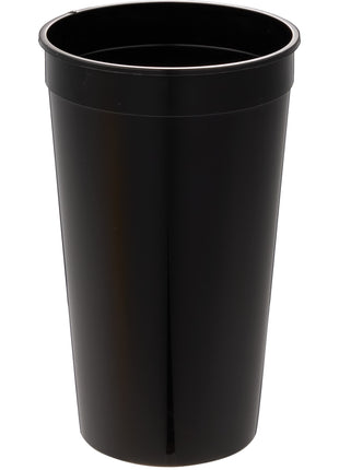 Solid 32oz Stadium Cup - Black | PromoEO