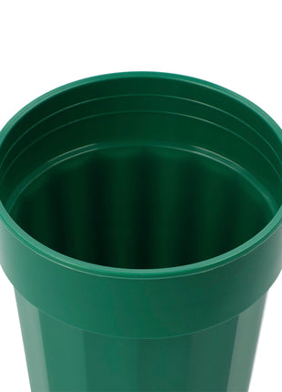 Fluted 16oz Stadium Cup - Green | PromoEO