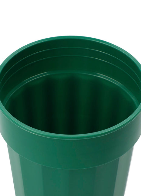 Fluted 16oz Stadium Cup - Green | PromoEO