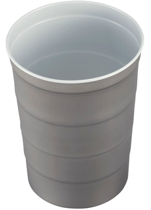 Recyclable Steel Chill-Cups™ 16oz - Gray | Steel Chill-Cups