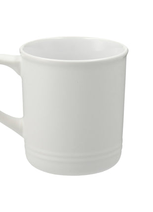 Bronx 12oz Ceramic Mug - White | PromoEO
