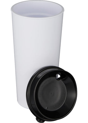 The Roadmaster Recycled 20oz Travel Tumber w/ Lid