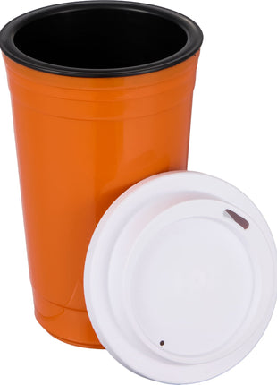 The Traveler Insulated Cup 16 oz. w/ Lid