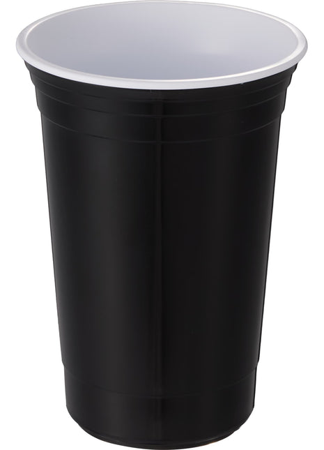 The Varsity Double Wall Tumbler 16 oz. - Black | PromoEO