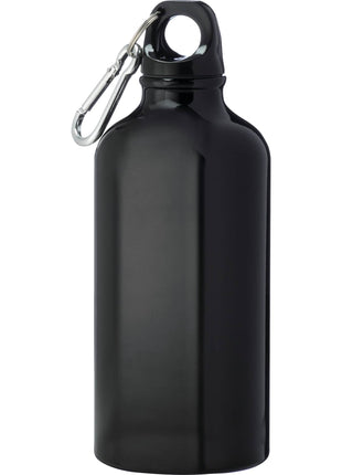 Li'l Shorty 17oz Recycled Aluminum Sports Bottle - Recycled Black | PromoEO