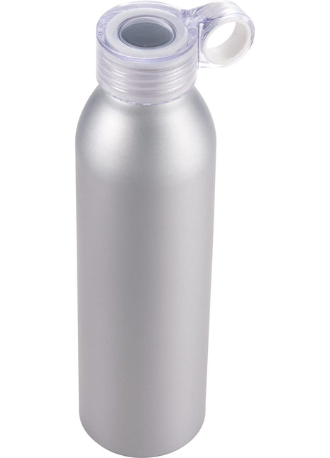 Grom 22oz Aluminum Sports Bottle - Silver | PromoEO