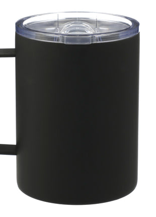 Rover 14oz Vacuum Insulated Camp Mug - Black | PromoEO