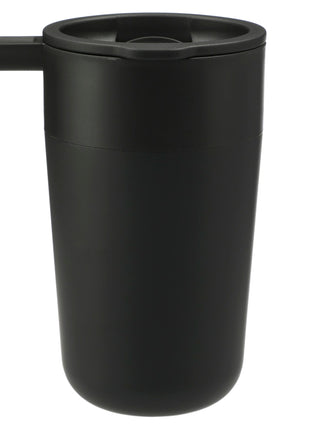 Sigrid 16oz Mug with Recycled Plastic - Black | PromoEO