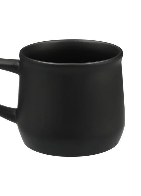 Angus 12oz Ceramic Mug - Black | PromoEO