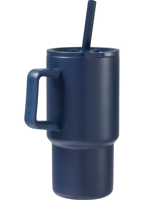 Summit 18oz Recycled Vacuum Insulated Mug w/ Straw