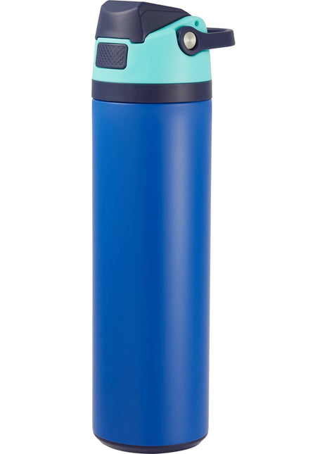 Reef 24oz Vacuum Recycled Stainless-steel Bottle - Bay Blue | PromoEO
