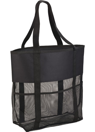 Utility Beach Tote - Black | PromoEO
