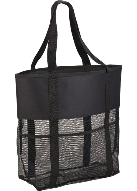 Utility Beach Tote - Black | PromoEO