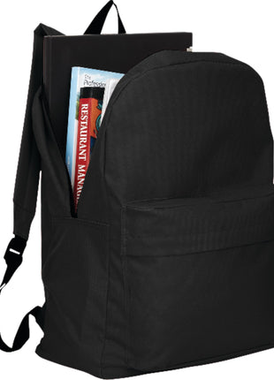 Buddy Budget 15" Computer Backpack - Black | PromoEO