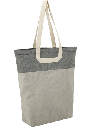 Recycled Cotton U-Handle Book Tote - Natural | PromoEO