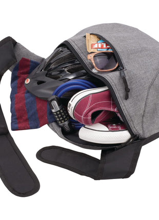 Brooklyn Deluxe Sling Backpack - Graphite | PromoEO