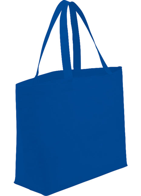 Big Boy Non-Woven Shopper Tote - Royal Blue | PromoEO