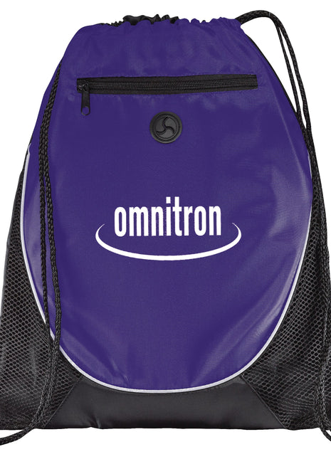 Peek Drawstring Bag - Black | PromoEO