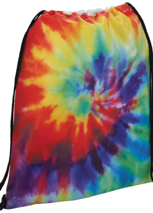 Tie Dye Drawstring Bag - Multi-Colored | PromoEO