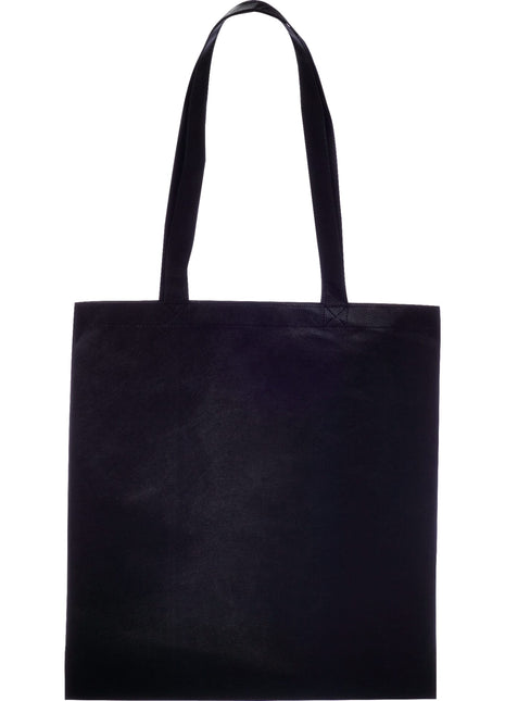 Zeus Non-Woven Convention Tote - Black | PromoEO