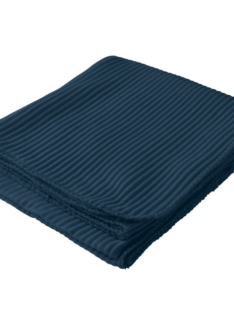 Ribbed Fleece Blanket
