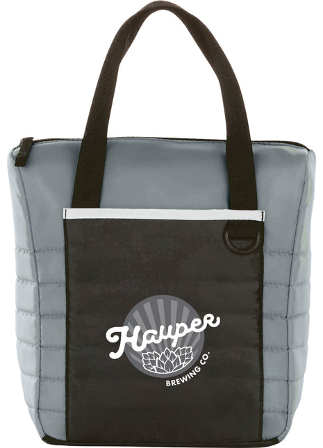 Quilted 12-Can Lunch Cooler