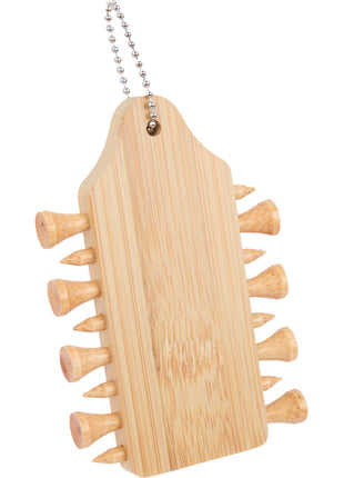 Bamboo Golf Buddy - Natural | PromoEO