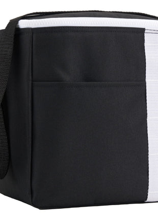 Accent Recycled 12 Can Lunch Cooler - Black | PromoEO