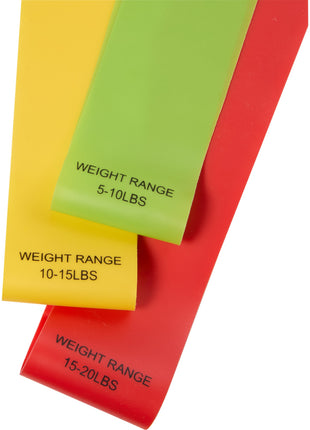 3-Piece Resistance Band Set - Black | PromoEO