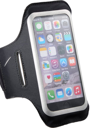 Reflective Running Arm Band - Black | PromoEO