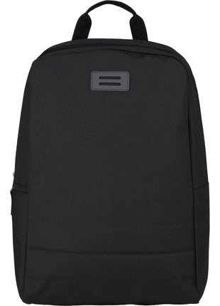 Ripple Recycled 15" Computer  Backpack - Black | PromoEO
