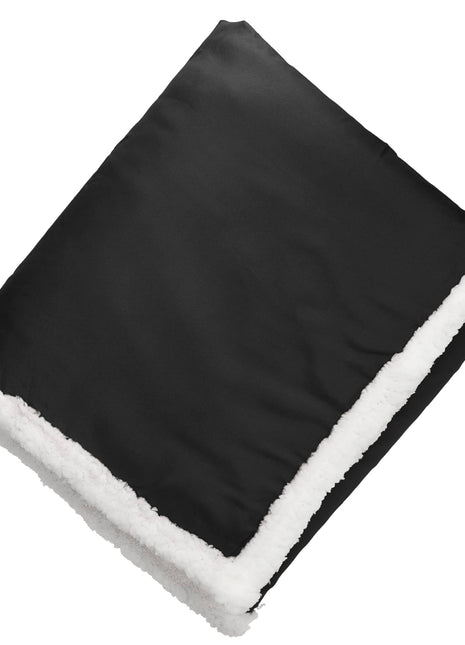 Sherpa Blanket - Black | PromoEO