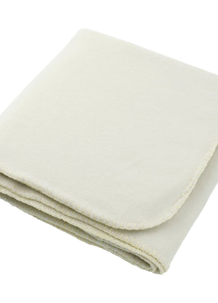 100% Recycled PET Fleece Blanket - Khaki | PromoEO