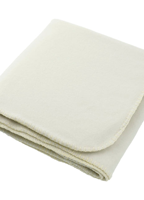 100% Recycled PET Fleece Blanket - Khaki | PromoEO