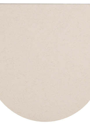 Recycled Milk Carton Round Sticky Notes Pad - White | PromoEO