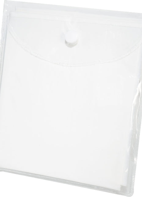 Rally Disposable Poncho - White | PromoEO