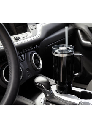 Thor 40oz Straw Tumbler - Black | PromoEO
