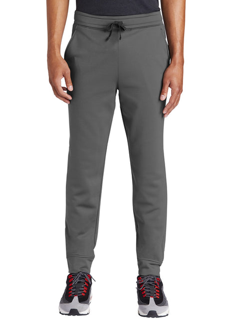 Sport-Tek ® Sport-Wick ® Fleece Jogger ST233 - Dark Smoke Grey | Sport-Tek