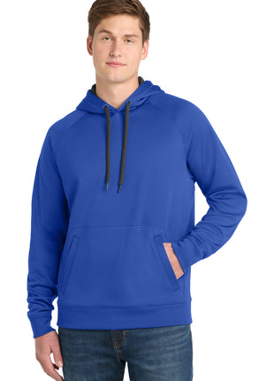 Sport-Tek® Tech Fleece Hooded Sweatshirt. ST250 - True Royal | Sport-Tek