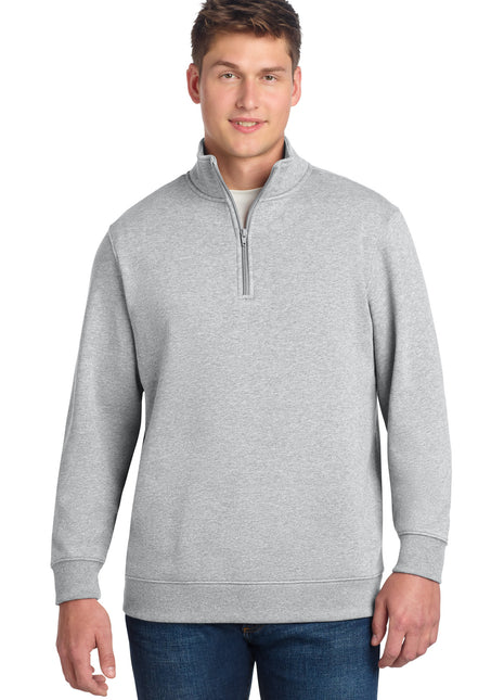 Sport-Tek® 1/4-Zip Sweatshirt. ST253 - Athletic Heather | Sport-Tek