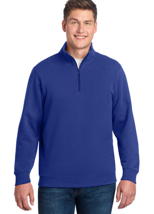 Sport-Tek® 1/4-Zip Sweatshirt. ST253 - True Royal | Sport-Tek