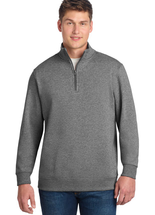 Sport-Tek® 1/4-Zip Sweatshirt. ST253 - Vintage Heather | Sport-Tek