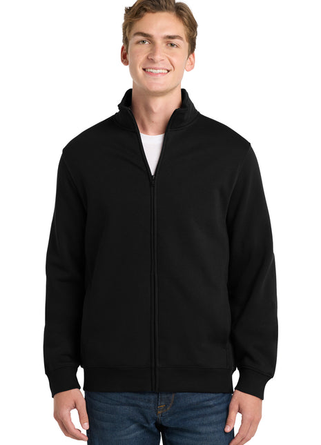 Sport-Tek® Full-Zip Sweatshirt. ST259 - Black | Sport-Tek