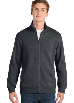 Sport-Tek® Full-Zip Sweatshirt. ST259 - Graphite Heather | Sport-Tek