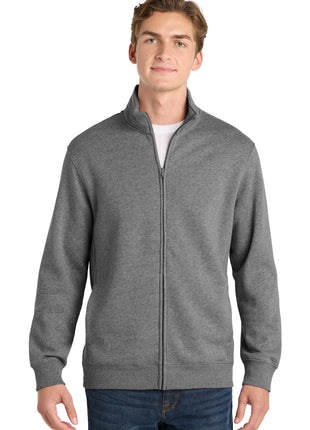 Sport-Tek® Full-Zip Sweatshirt. ST259 - Vintage Heather | Sport-Tek