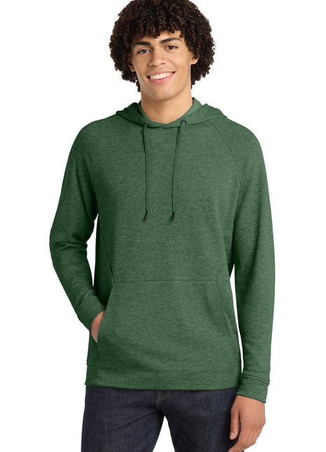 Sport-Tek ® Lightweight French Terry Pullover Hoodie. ST272 - Forest Green Heather | Sport-Tek