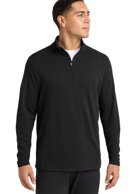 Sport-Tek ® Lightweight French Terry 1/4-Zip Pullover. ST273 - Black | Sport-Tek